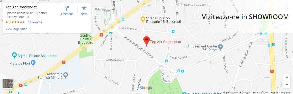 Harta - Top Aer Conditionat